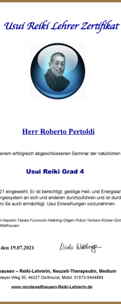 Usui Reiki Grad 4