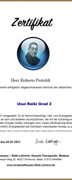 Usui Reiki Grad 2