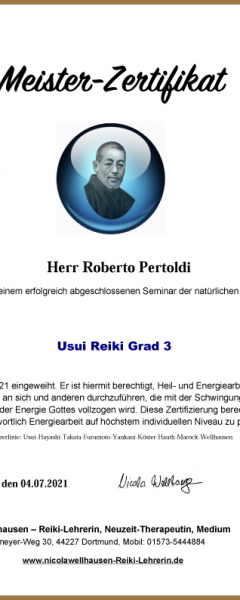 Usui Reiki Grad 3